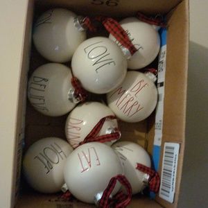 🌲Rae Dunn Christmas Ornaments🌲